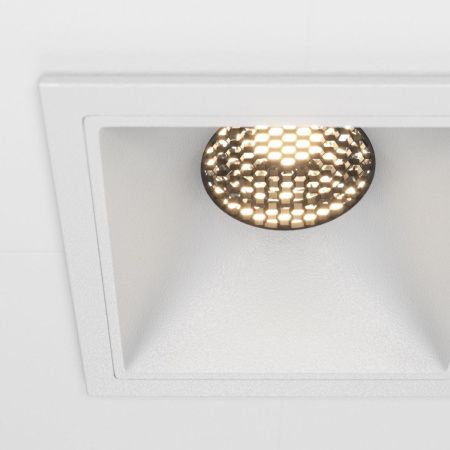 Светильник встраиваемый Maytoni Technical Alfa LED DL043-01-10W3K-D-SQ-W