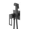 Гигиенический душ со смесителем BelBagno LUCE LUC-HGN-NERO черный