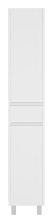 Шкаф-пенал Misty Алиса Э-Али0501-01П 40х190 напольный цвет белый