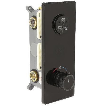 Душевая система ALMAes Ebro TVZ-8801 встраиваемая в стену цвет черный