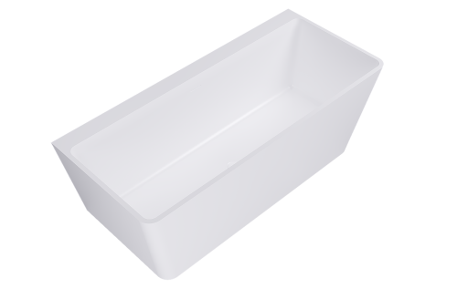 Ванна из искусственного камня Timo ERIKA ERIKA1700 170х75 пристенная прямоугольная - фото 2