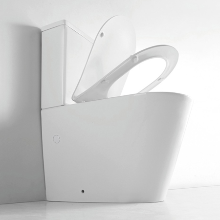 Унитаз-компакт напольный с бачком Iberica Blanca Burgos IB.BRG.121.1B1 белый с сиденьем микролифт безободковый каскадный смыв