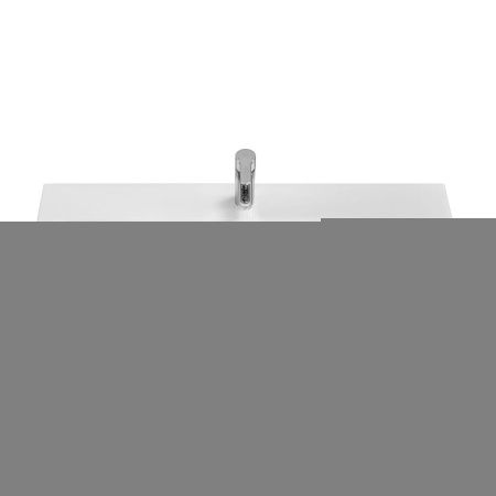 Раковина из сантехнического фарфора Santek Адриана WH501629 90х50 накладная цвет белый