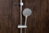 Душевая стойка Orange O-Shower OW02 настенная цвет хром Душевая стойка Orange O-Shower OW02 настенная цвет хром