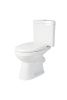 Унитаз напольный с бачком Creo Сeramique PROJECT COMBO-PR1003C белый с сиденьем с микролифт душевой смыв