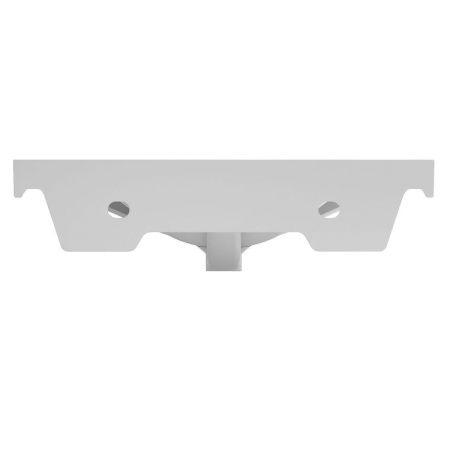 Раковина из сантехнического фарфора Wellsee Bisou 151201000 50х40 подвесная цвет белый 1 отверстие под смеситель