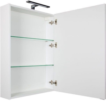 Зеркало-шкаф Aquanet Алвита 00183994 60х17х85 подвесной цвет белый Зеркало-шкаф Aquanet Алвита 00183994 60х17х85 подвесной цвет белый