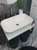 Столешница 1MarKa Grunge Loft Ц0000001586 60х50 накладная цвет серый