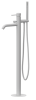Смеситель для ванны Remer X Style X08BO напольный белый