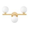 Светильник настенный Lumina Deco Marsiada (Марсиада) LDW 6033-3 F.GD