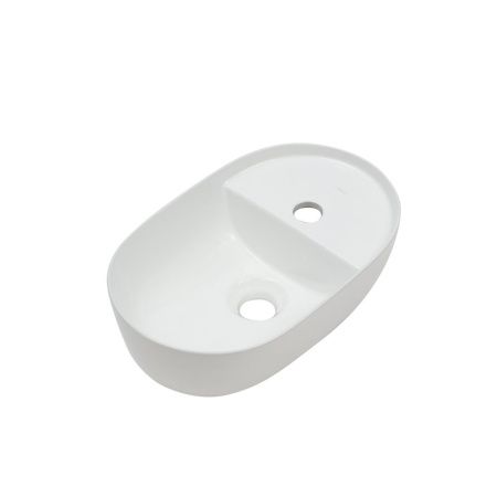 Раковина из сантехнического фарфора Melana 78352-805 40х30 накладная цвет белый 1 отверстие под смеситель