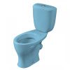 Унитаз-компакт напольный с бачком Santeri Воротынский 1P4017S0600BF голубой с сиденьем каскадный смыв