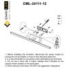 Подсветка для картин Omnilux BRESSO (БРЕССО) OML-24111-12