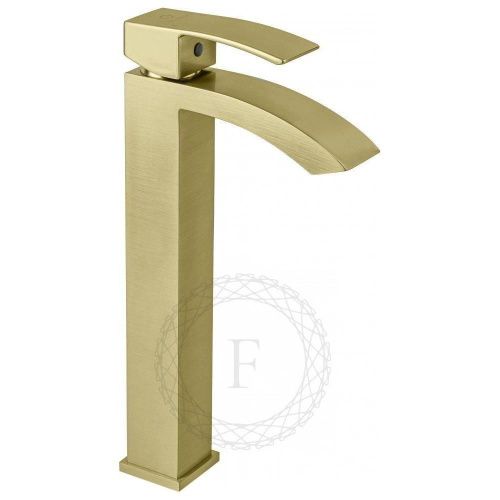 Смеситель для раковины Filarete Waterfall FL6010MG на столешницу золото - фото 2