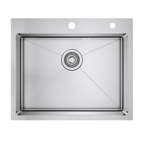 Кухонная мойка Raglo R701 R701.6050.05 60х50 цвет сатин поверхность матовая - фото 2