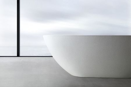 Ванна из искусственного камня Abber Dortmund AM9911 170х75 отдельностоящая овальная с каркасом