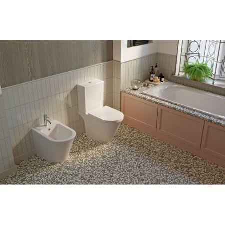 Биде напольное Lavinia Boho Biore 33040050 цвет белый