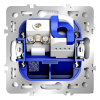 Розетка телевизионная встраиваемая VOLTUM S70 VLS060701