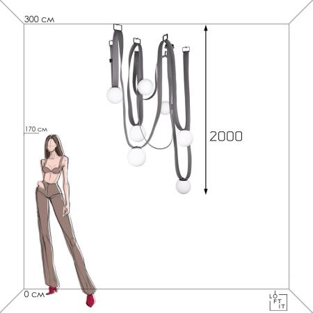 Светильник подвесной Loft It Picot 10240/7
