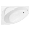 Ванна акриловая Vagnerplast Flora VPBA151FLA3PX-04 150х100 пристенная асимметричная без каркаса