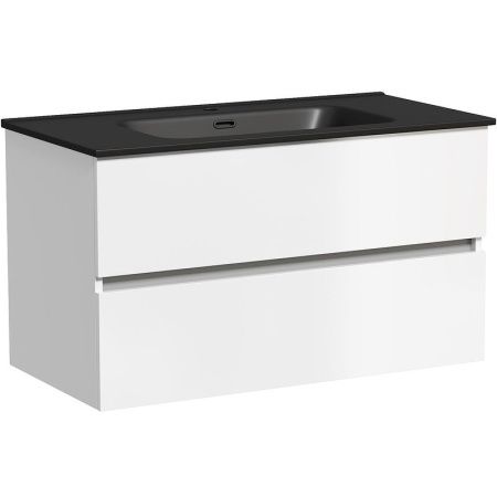 Тумба под раковину Sancos Urban UR90W 90х50 подвесная цвет белый