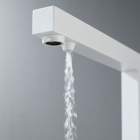 Смеситель для кухни Shevanik S148C на мойку белый