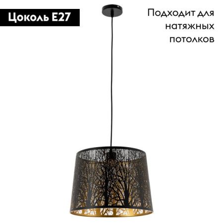 Светильник подвесной Arte Lamp Celesta (Целеста) A2769SP-1BK