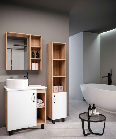 Столешница Grossman Флай 507001 67х44 накладная цвет белый