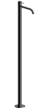 Смеситель Almar E214007.AB напольный черный металл брашированный