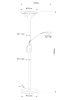 Торшер Arte Lamp Duetto (Дуетто) A4329PN-2SS