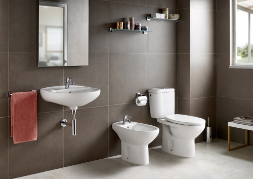 Унитаз-компакт Roca Mitos 734Q39A000 напольный с бачком - фото 3