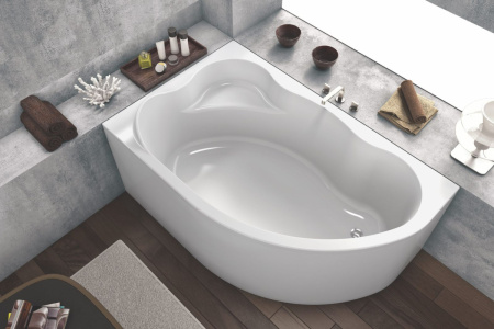 Ванна акриловая Kolpa-San AMADIS 567320 160х100 угловая асимметричная без каркаса Ванна акриловая Kolpa-San AMADIS 567320 160х100 угловая асимметричная без каркаса