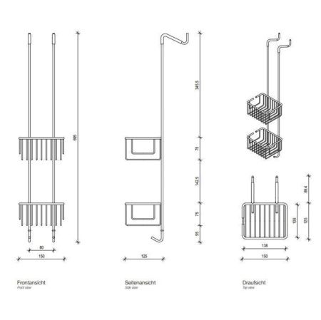 Корзина Decor Walther Universal 705060