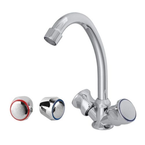 Смеситель для кухни Сантаком StOmega 3306-4 на мойку хром - фото 2