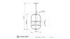 Люстра подвесная Lumina Deco Monterey (Монтереы) LDP 1141-4 BK+MD