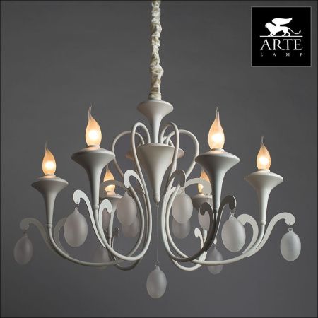 Люстра подвесная Arte Lamp Montmartre (Монтмартре) A3239LM-6WH