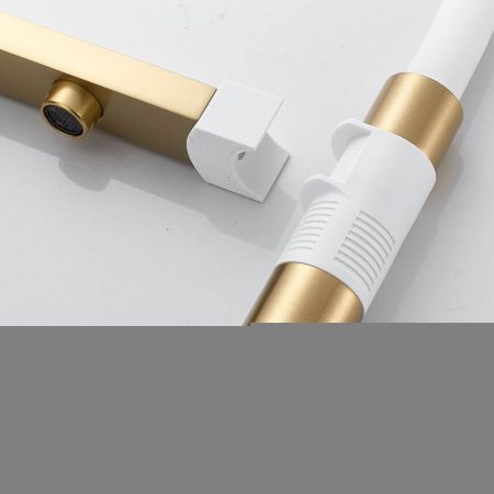 Смеситель для кухни Rose R958G на мойку золото