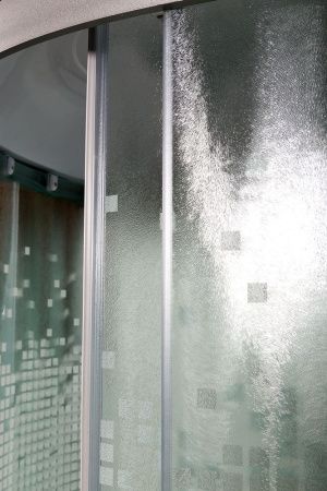 Душевая кабина AvaCan L910GM 100х100 четверть круга с крышей ориентация универсальная