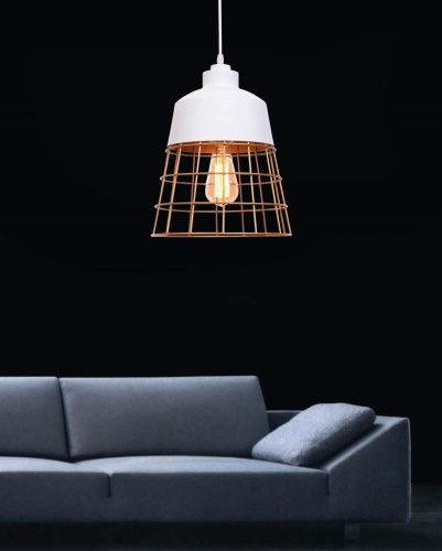 Светильник подвесной Lumina Deco Bagsy (Багсы) LDP 7933 WT - фото 5