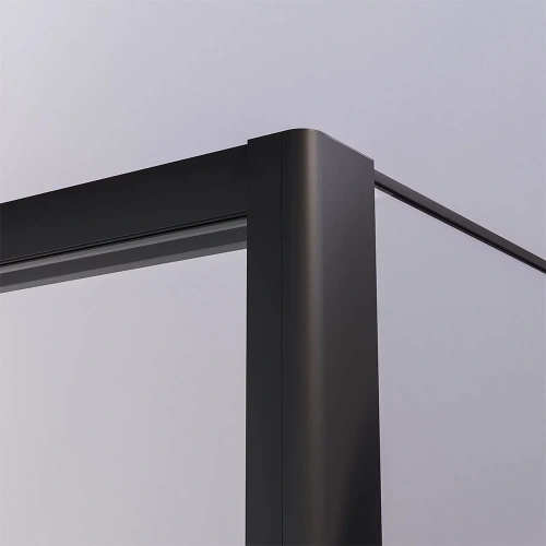 Душевой уголок Veconi Premium Prato PR4/R-SP-18080-01-B-C4 180х80 стекло прозрачное профиль черный без поддона - фото 4