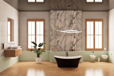 Ванна акриловая Frank 12516 170х75 отдельностоящая овальная с ножками