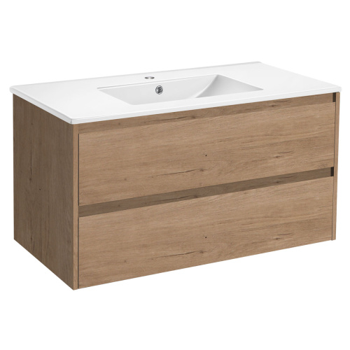 Тумба под раковину Vincea Gio VMC-2G100NO 100х46х50 - фото 4