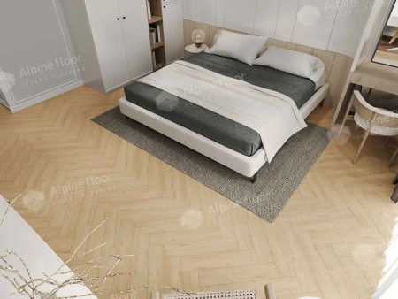 Кварцвиниловая плитка Alpine Floor Parquet LVT ECO-16-26 Дуб Лесат толщина 0.25 см 43 класс 590х118