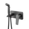 Гигиенический душ со смесителем LeMark Bronx LM3720BL черный