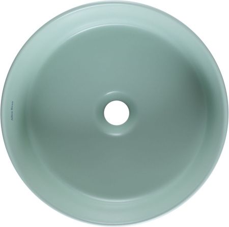 Раковина керамическая Allen Brau Fantasy 4.11033.MT 40х40 накладная цвет зеленый без отверстий под смеситель