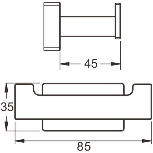 Крючок BELZ B90405-2 - фото 3