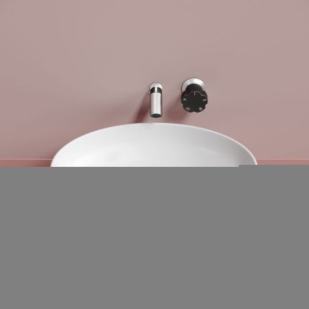 Раковина из сантехнического фарфора Ceramica Nova ELEMENT CN6056MW 50х40 накладная цвет белый без отверстий под смеситель