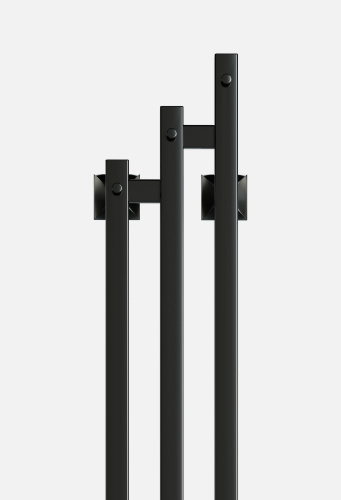 Полотенцесушитель Indigo Sky PRO LSKPRE150-17BRRt 17х150 электрический черный муар - фото 3