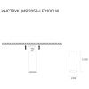 Светильник накладной Simple Story 2053 2053-LED10CLW