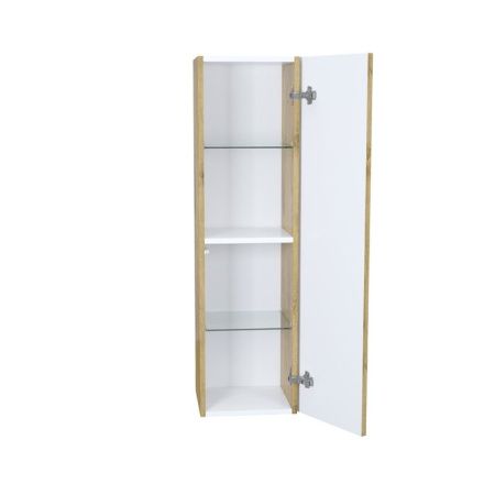 Шкаф-пенал Iddis Bild BIL30V0i97 30х110 подвесной цвет коричневый